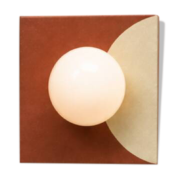 Wall light cement tile