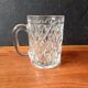 33 cl vintage beer glasses with a nice design in thick glass, old pint.