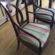 Chaises acajou