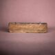 Large Art Deco wall-mounted coat rack in wood and chrome metal with mirror