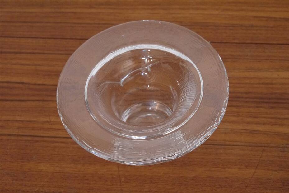 Vintage glass bowl by Kosta boda