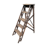 Foldable wooden loom stepladder - Early XXth