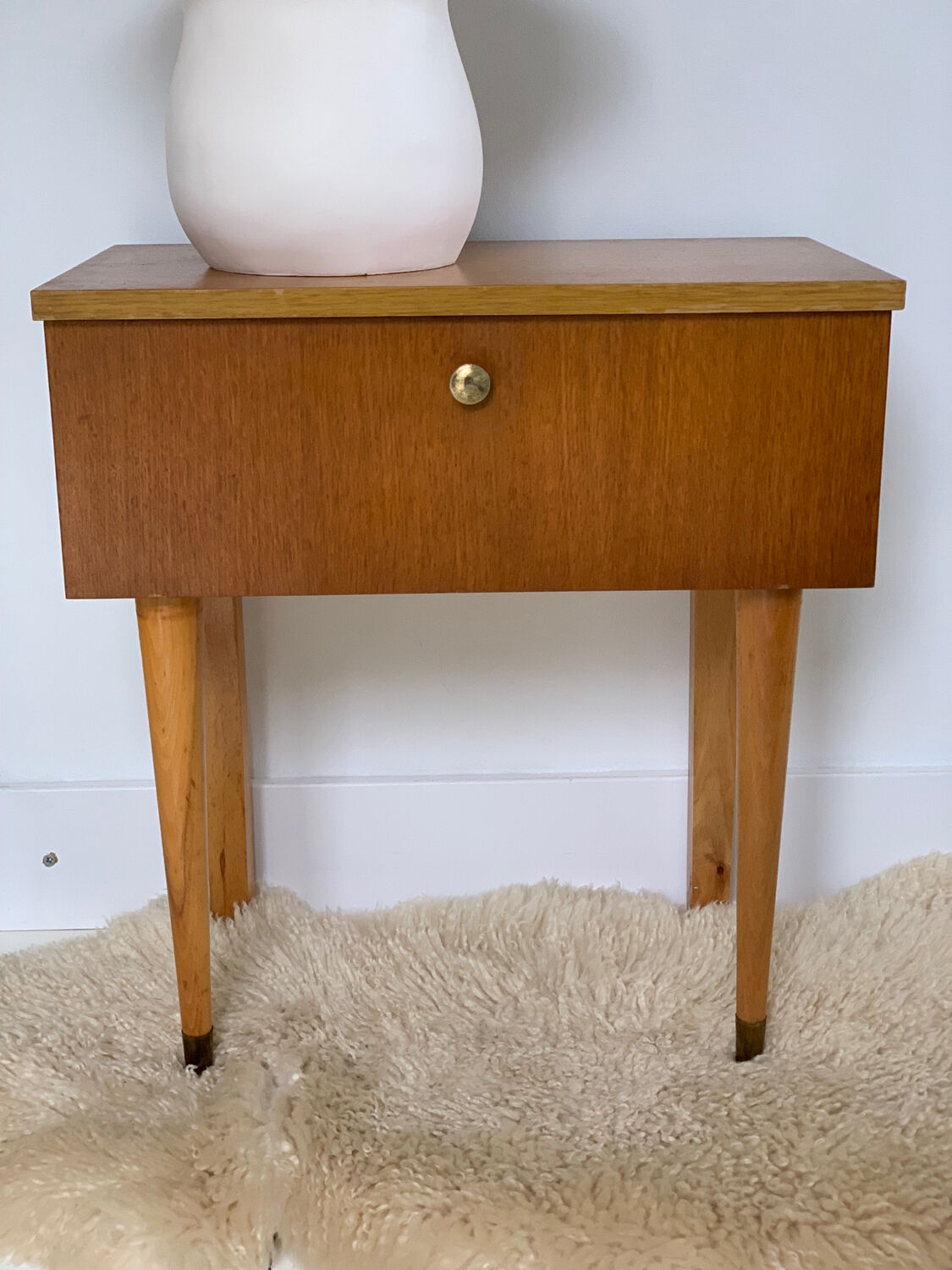 Vintage 60s bedside table