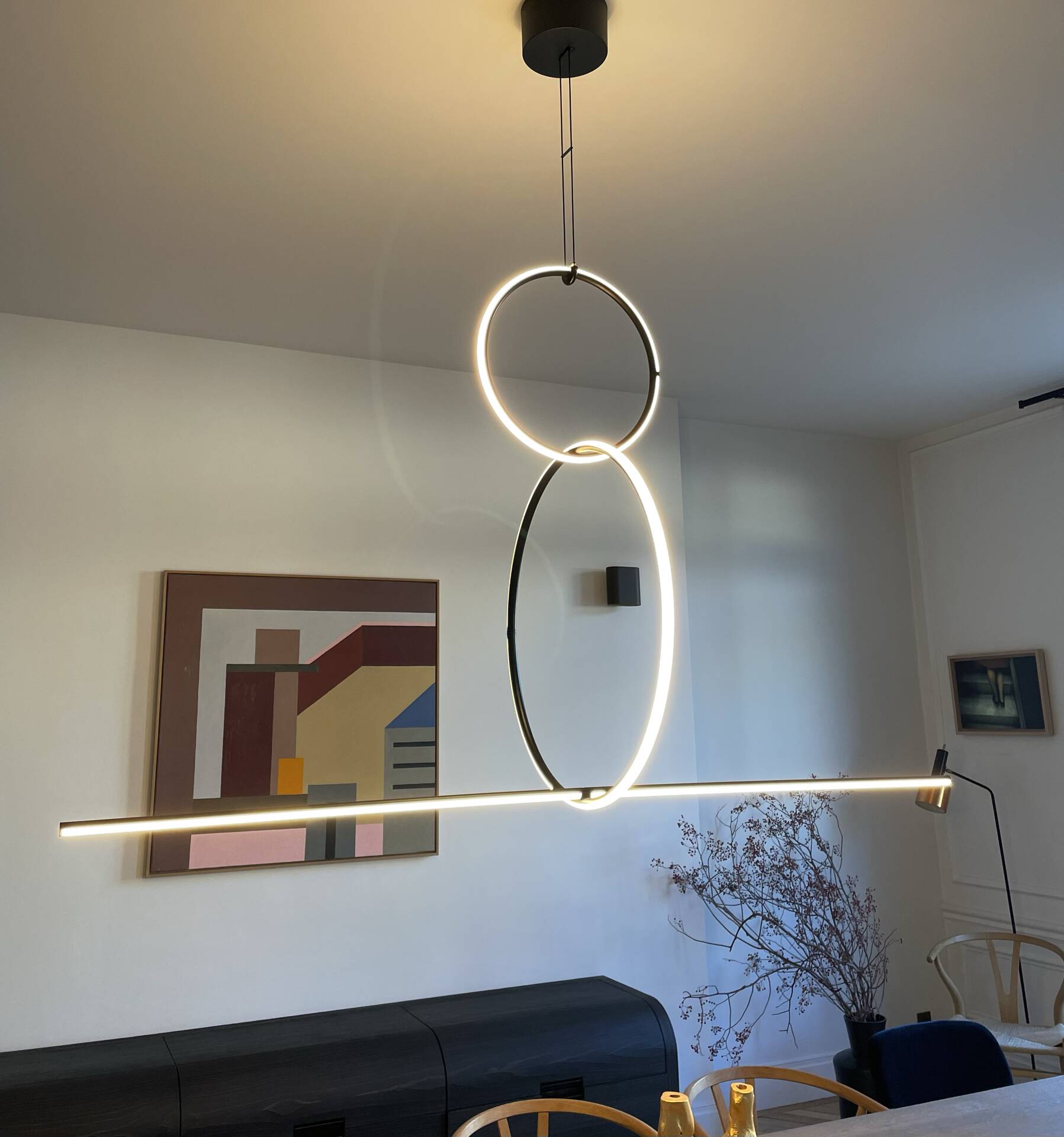 Suspension cercle Flos