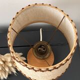 Lampe à poser en bois, années 70