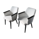 A pair of armchairs, 70s.