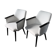 A pair of armchairs, 70s.