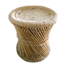 Rattan and rope stool the 70
