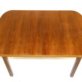 Walnut dining room table, Sweden, 1960