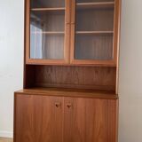 Scandinavian teak display cabinet from the 60s by Erik Brouer