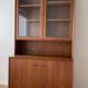 Meuble vitrine scandinave années 60 en teck par Erik Brouer
