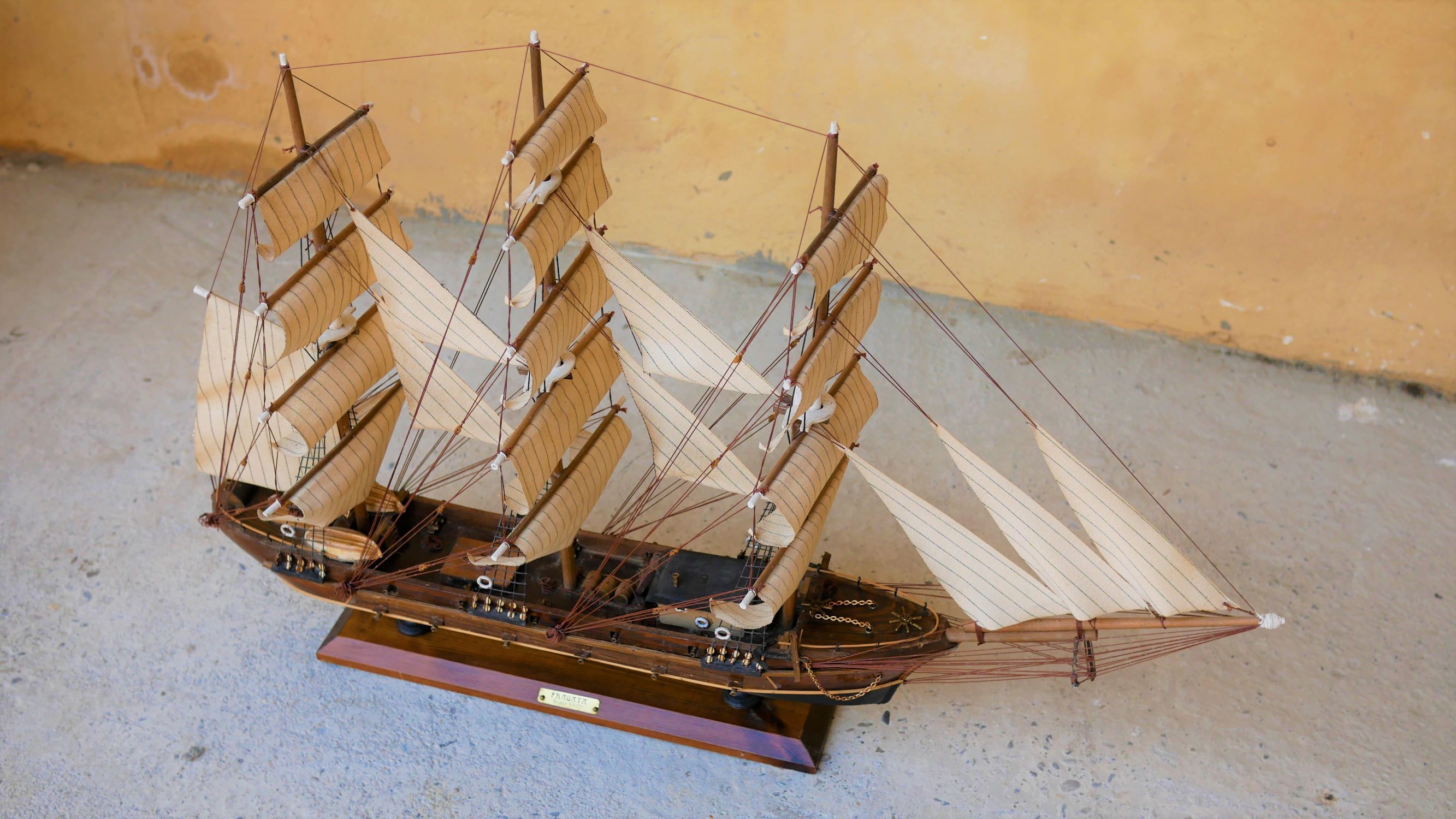 Model ship - Fragata siglo XVIII