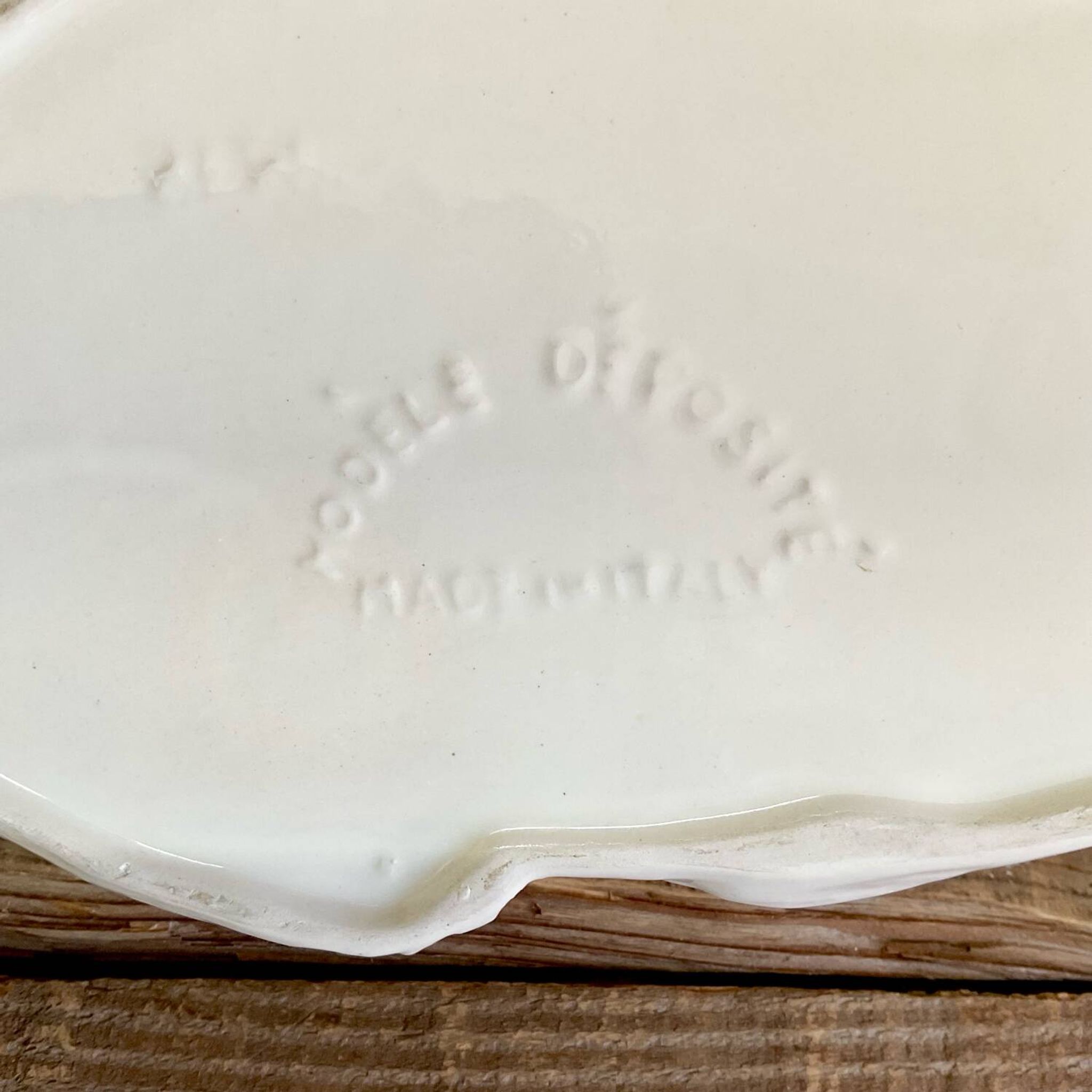 Terrine lapin blanc vintage