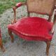 Paire de fauteuils louis  xv