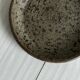 Large antique pyrite stoneware dish