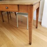 Table de ferme 4 tiroirs