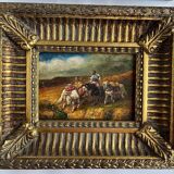 Pair of orientalist paintings