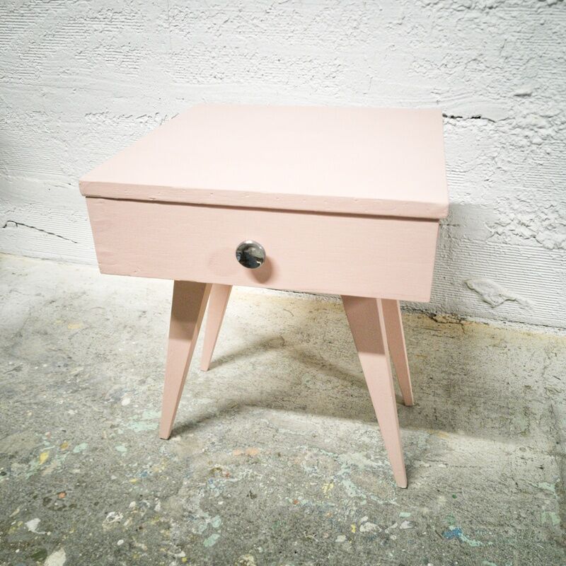Girly vintage bedside