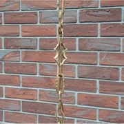 Brass chandelier, Western Europe, mid 20th century.