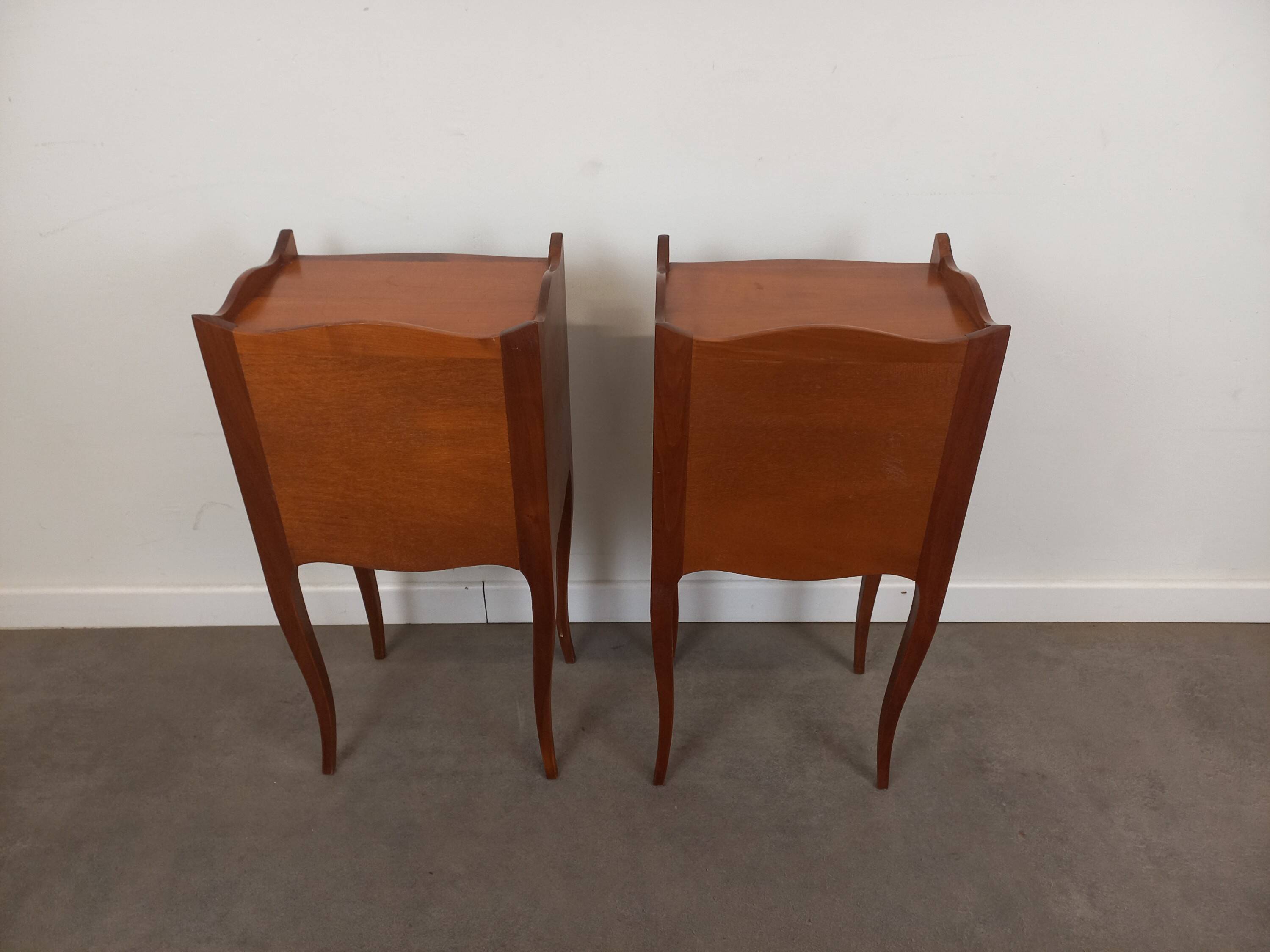 Pair of Louis XV style bedside tables
