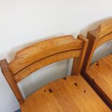 Set of 8 vintage Scandinavian chairs by Ilmari Tapiovaara for Asko in pine
