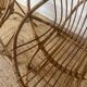 7 vintage rattan armchairs