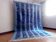 Handwoven Moroccan rug - navy blue pattern - wool - 300 x 196 cm