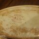 Ravier-plat de service ancien- terre de fer