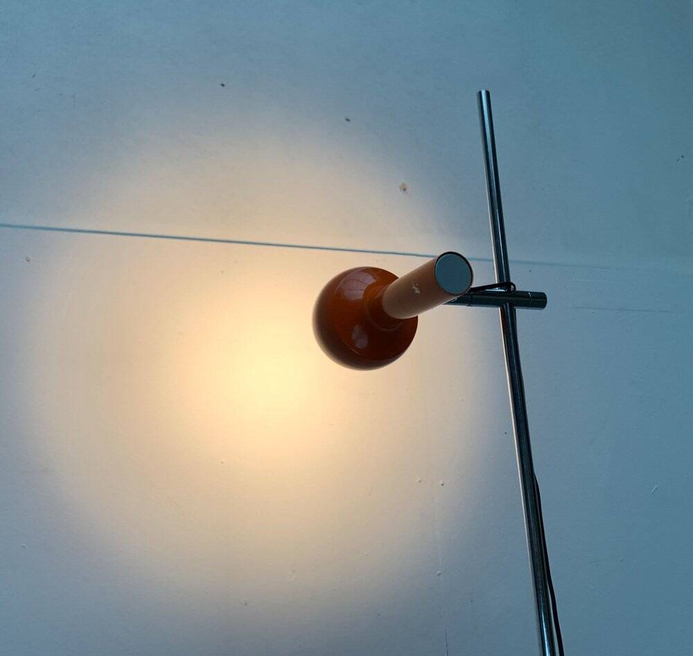 Space Age floor lamp by the SLZ team for Swisslamps International, Switzerland, 1960s.