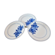 7 plates with dessert Porcelain de Limoges