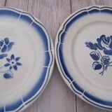 Set de 6 assiettes vintage