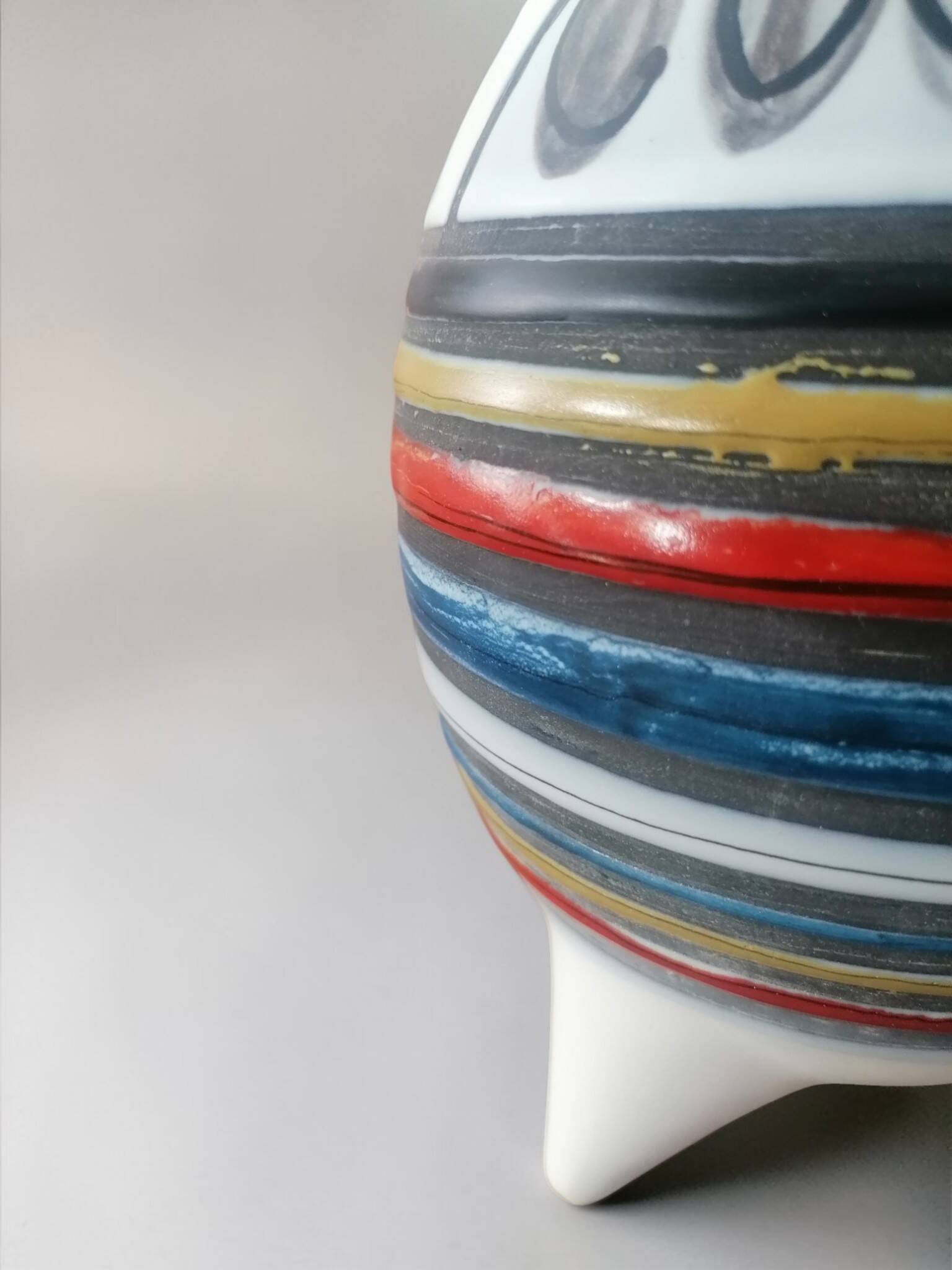 Ceramic Cognac Bottle by Roger Capron - Vallauris 1960s