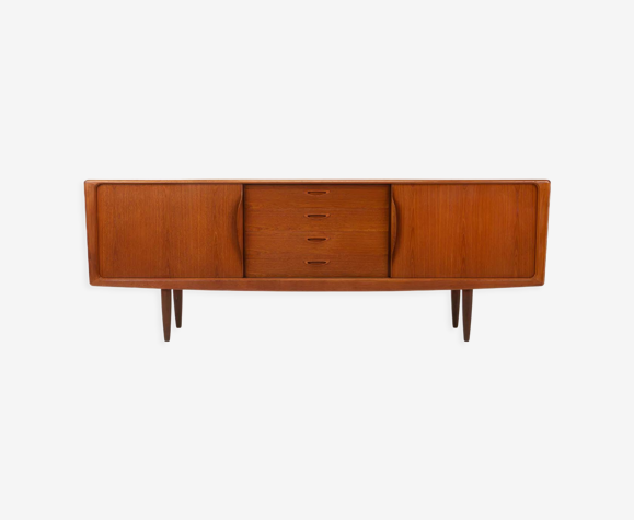 Enfilade en teck scandinave par Henry W. Klein pour Bramin, années 1960