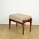Edmund Homa stool beige-gold seat - boucle - 2 pieces available
