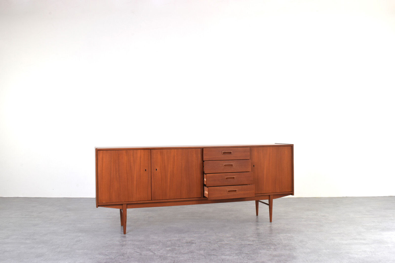 Mid-Century Danish Teak Sideboard, 1960s.