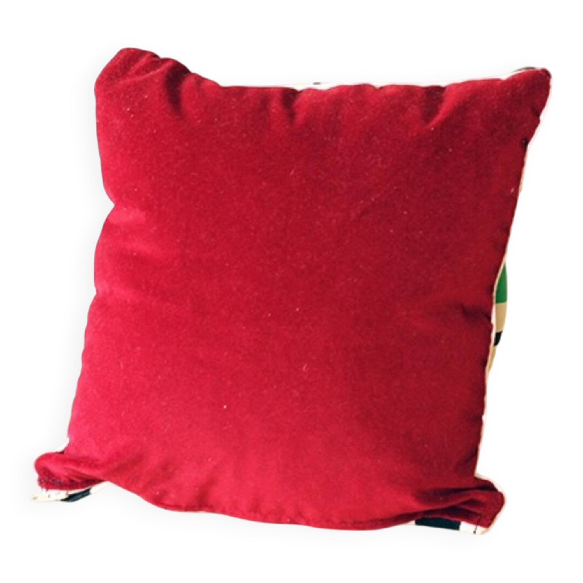 Removable decorative cushion