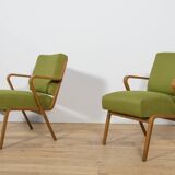 Armchairs by Selman Selmanagic for VEB Deutsche Werkstätten Hellerau.