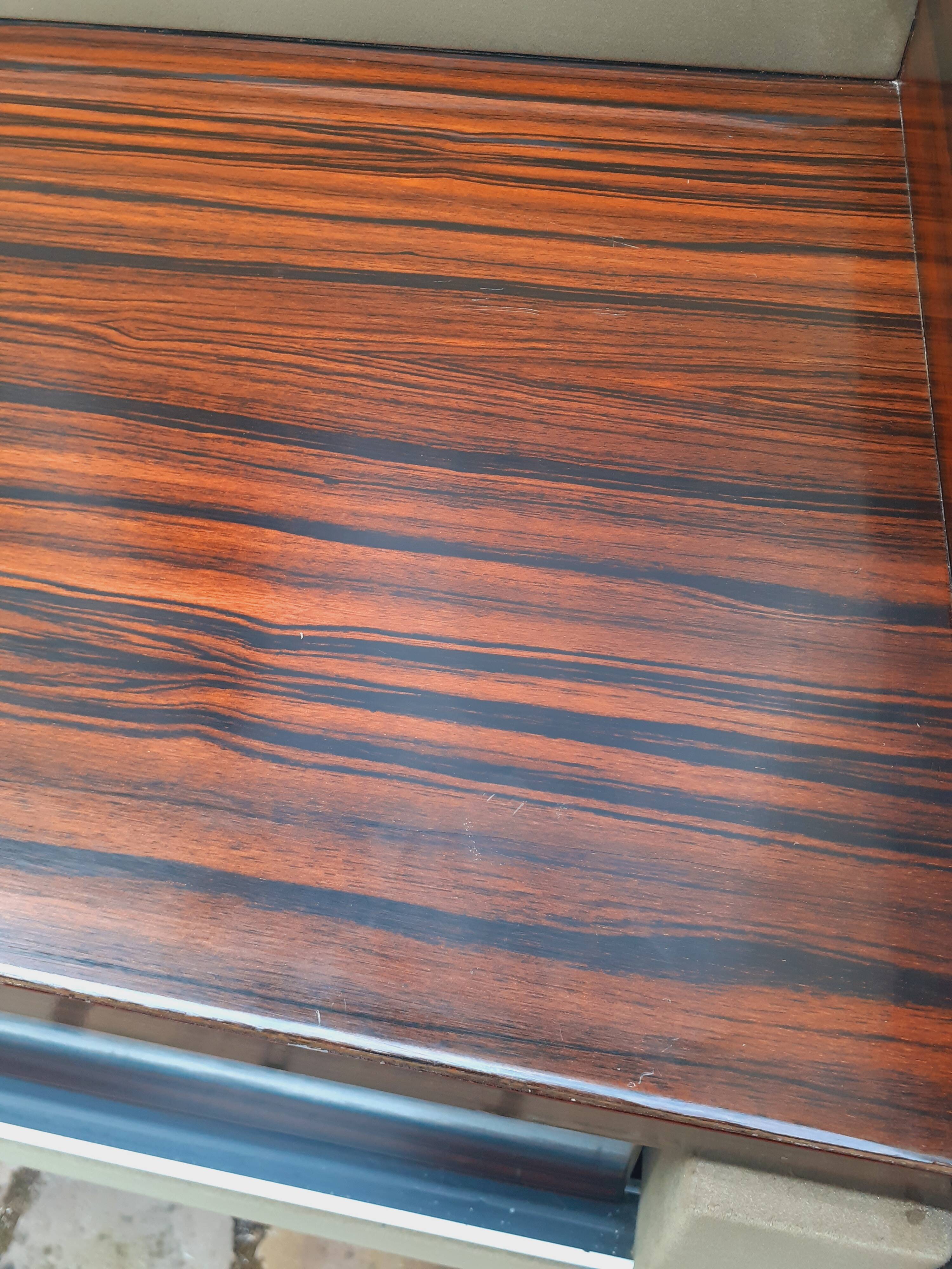 Rosewood console table, 1970s