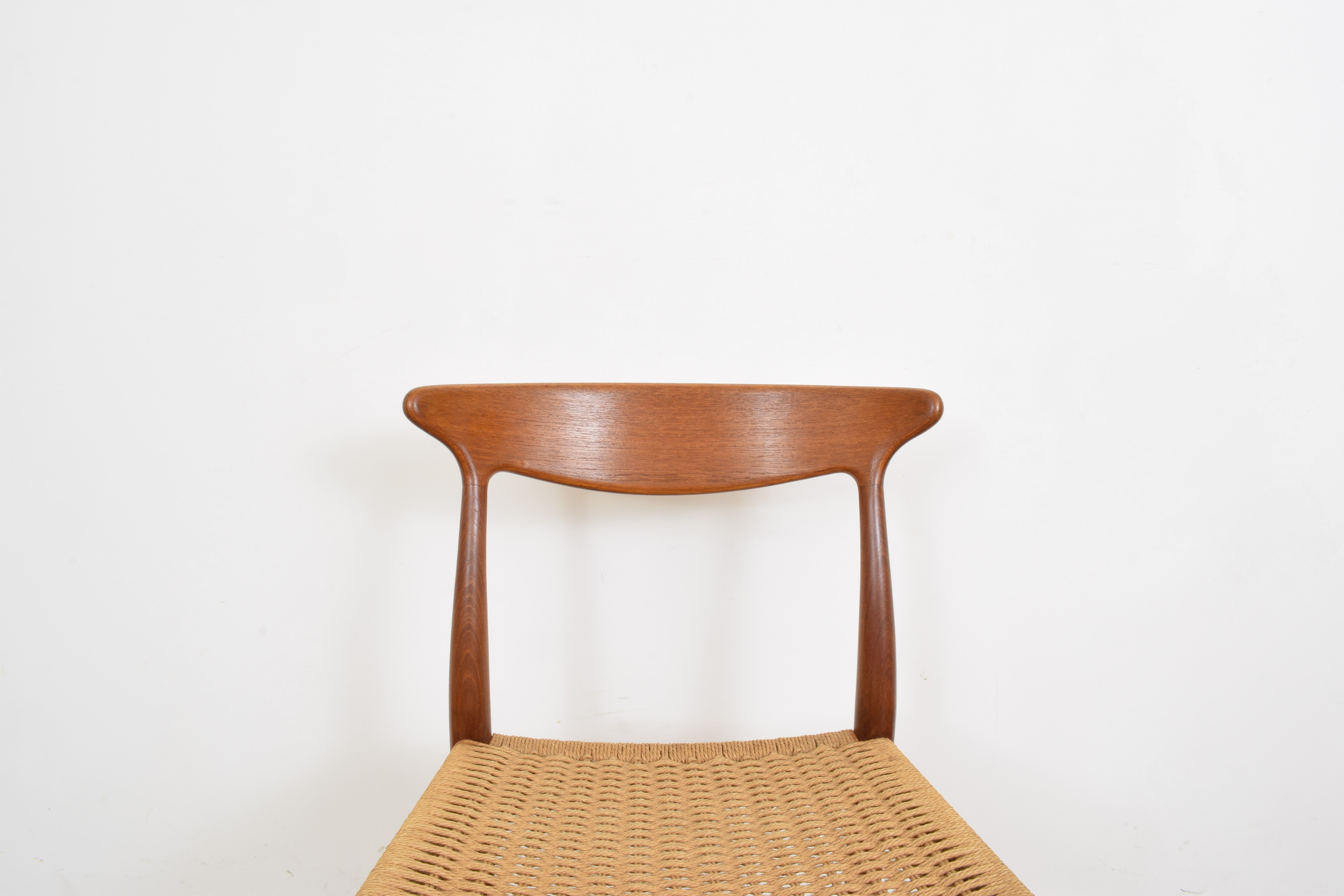 Dining chairs by Arne Hovmand-Olsen for Mogens-Kold, 1950