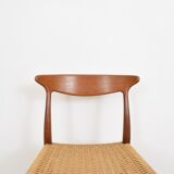 Dining chairs by Arne Hovmand-Olsen for Mogens-Kold, 1950