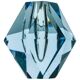 Diamond-shaped crystal vase from Strömbergshyttan