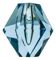 Diamond-shaped crystal vase from Strömbergshyttan