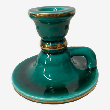 Earthenware candle holder