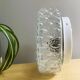 Portuguese bubble glass flush mount lamp