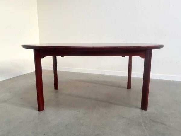 Large oval dining table by Skovby Møbilfabrik, Denmark 1960s