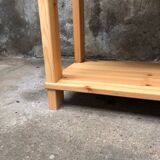 Chalet Pine Shelf Circa 1960