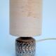 Small ceramic table lamp Vallauris signed YC Yves Clément
