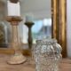 Lot de 4 suspensions modernes avec globes anciens