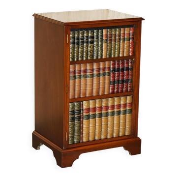 Brights of Nettlebed Burr Walnut Faux Book Front Cabinet