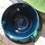 Deep blue Vallauris teacup